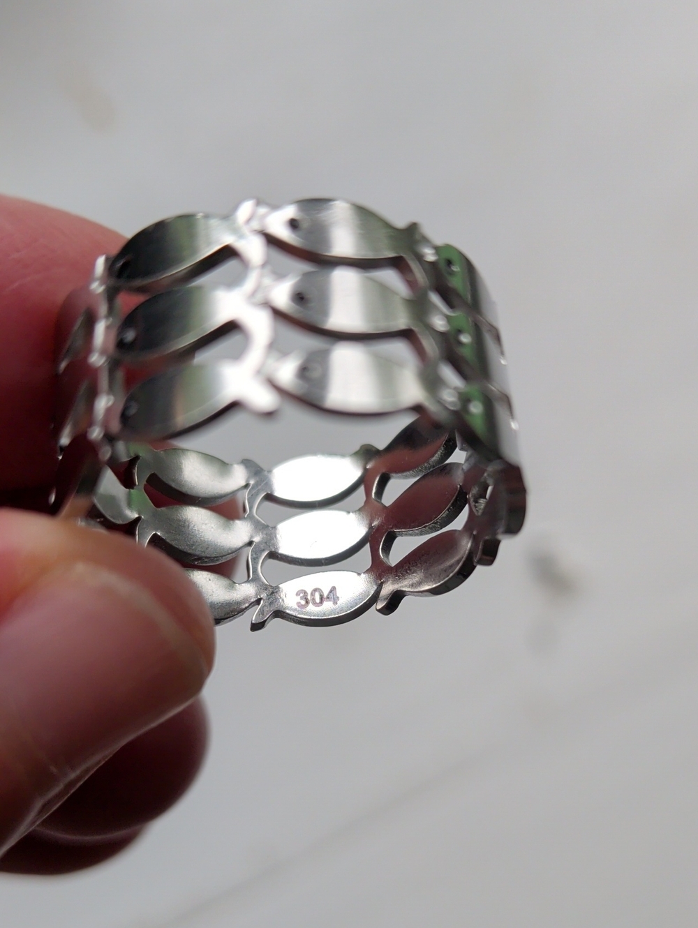 💙4/20 Hope Rings Fish Ring - Picture 8 of 8